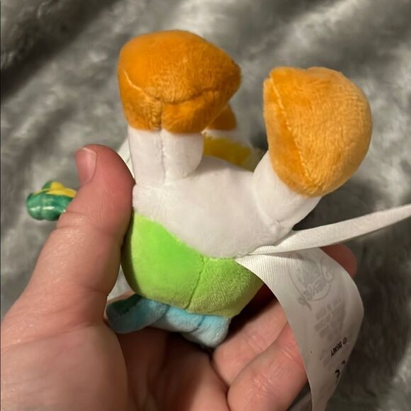 Disney Parks Wishables Enchanted Tiki Room Series Michael Green Bird Plush - Picture 6 of 7